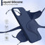 Dėklas Liquid Silicone 1.5mm Samsung A155 A15 4G/A156 A15 5G tamsiai mėlynas