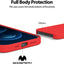 Dėklas Mercury Silicone Case Apple iPhone 14 Plus raudonas
