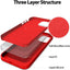 Dėklas Mercury Silicone Case Samsung A336 A33 5G raudonas
