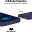 Dėklas Mercury Silicone Case Samsung A226 A22 5G tamsiai mėlynas