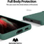 Dėklas Mercury Silicone Case Samsung A556 A55 5G tamsiai žalias