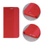 Dėklas Smart Senso Samsung A155 A15 4G/A156 A15 5G raudonas