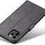 Dėklas Wallet Case Samsung A556 A55 5G juodas