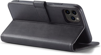 Dėklas Wallet Case Samsung A125 A12/M127 M12 juodas