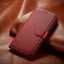 Dėklas Wallet Case Samsung S926 S24 Plus raudonas