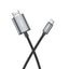 Adapteris Hoco UA27 USB-C to HDMI pilkas