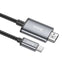Adapteris Hoco UA27 USB-C to HDMI pilkas