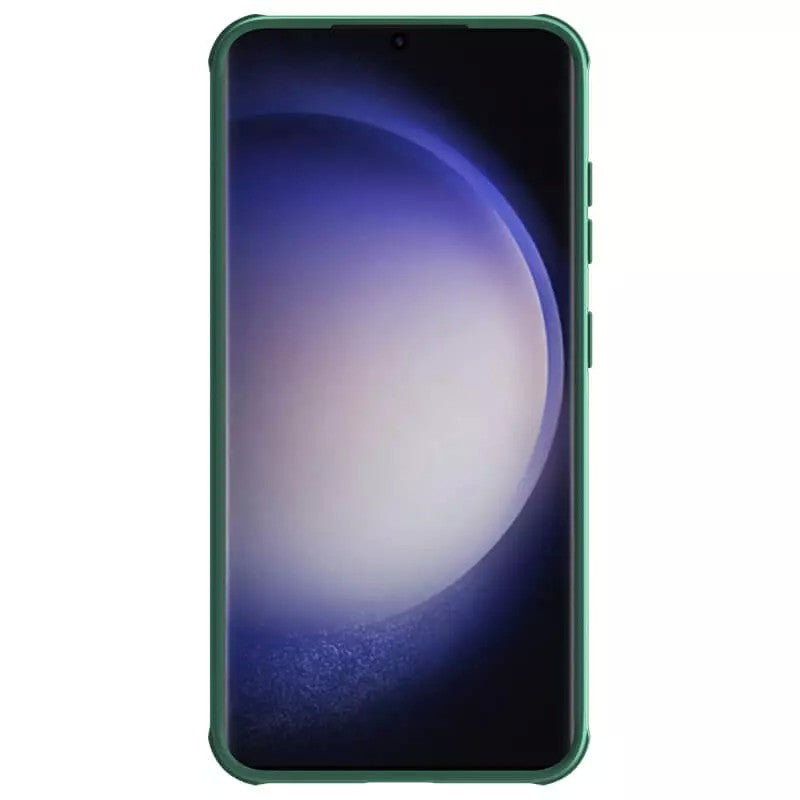 Dėklas Nillkin CamShield Pro Samsung S926 S24 Plus žalias