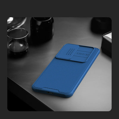 Dėklas Nillkin CamShield Pro Samsung S928 S24 Ultra mėlynas