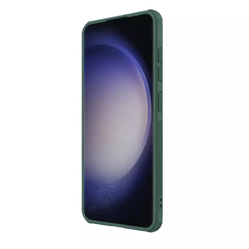 Dėklas Nillkin Super Frosted Shield Pro Samsung S928 S24 Ultra žalias