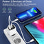 Įkroviklis Choetech PD6052 USB-C/USB-A PD35W GaN baltas