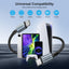 USB kabelis Choetech XCC-1015 USB-C to USB-C PD60W 2.0m juodas