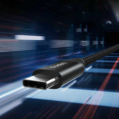 USB kabelis Choetech XCC-1036 USB-C to USB-C PD3.1 240W 2.0m juodas