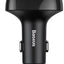 Transmiteris Baseus T-Typed S-09 Bluetooth MP3 grotuvas/FM bangų moduliatorius (laisvų rankų įranga,microSD,LCD,2xUSB Quick Charge 3.4A įkroviklis) CCALL-TM01