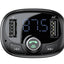Transmiteris Baseus T-Typed S-09 Bluetooth MP3 grotuvas/FM bangų moduliatorius (laisvų rankų įranga,microSD,LCD,2xUSB Quick Charge 3.4A įkroviklis) CCALL-TM01