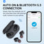 Belaidės ausinės Choetech BH-T16 Hi-Fi Bean TWS juodos