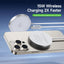 Įkroviklis belaidis DUZZONA W18 Qi2 Magnetic Wireless Charger 15W baltas