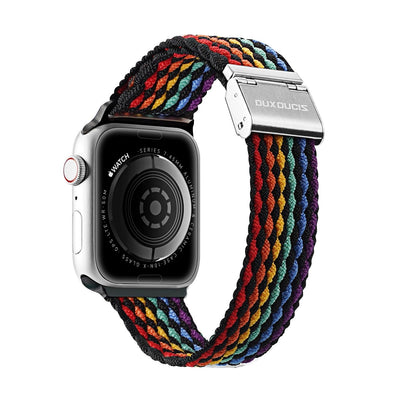 Apyrankė Dux Ducis Mixture II Series Apple Watch 38/40/41mm Dark Stripes