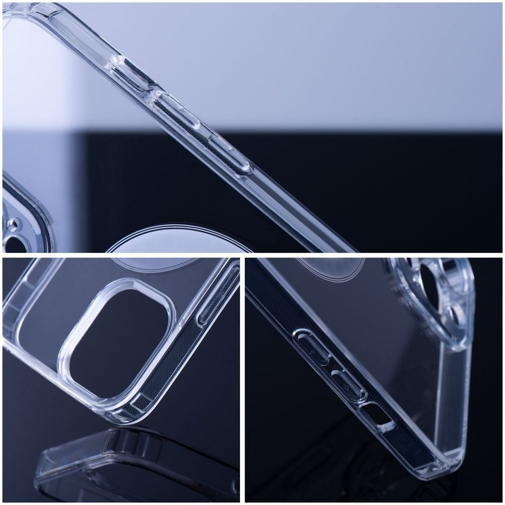 Dėklas Clear MagSafe Case Apple iPhone 12/12 Pro skaidrus