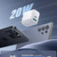 Įkroviklis Joyroom JR-TCF21 USB-C/USB-A PD20W baltas