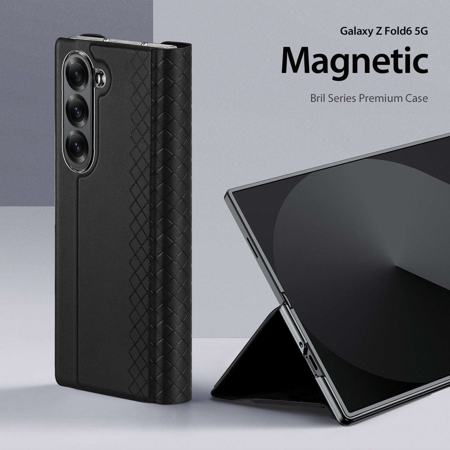 Dėklas Dux Ducis Bril Samsung F956 Z Fold6 mėlynas