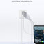 Įkroviklis Awei C15T-EU 2xUSB-A 10W + USB to USB-C cable baltas