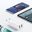 Įkroviklis Awei C15T-EU 2xUSB-A 10W + USB to USB-C cable baltas