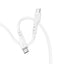 USB kabelis Hoco X97 60W USB-C to USB-C 1.0m baltas