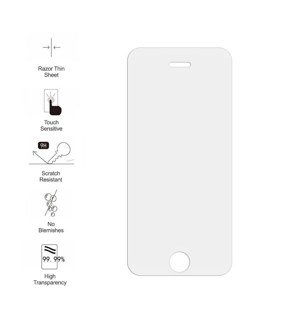 LCD apsauginis stikliukas 9H Apple iPhone 16