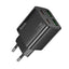 Įkroviklis Hoco N56 2xUSB-C/2xUSB-A PD30W juodas