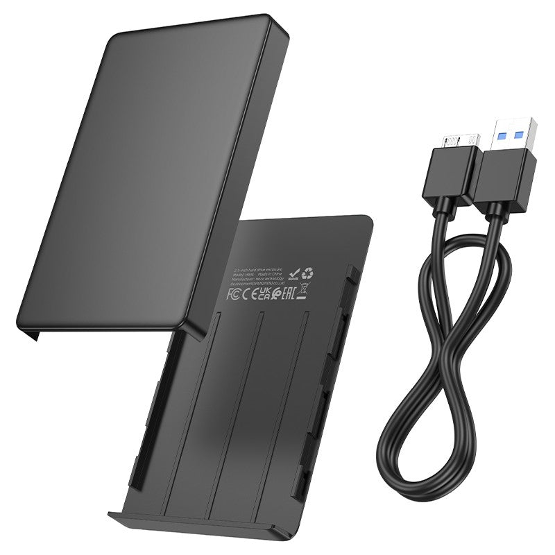 Kietojo disko korpusas Hoco HB46 USB3.0 2.5'' SATA Hard Drive Enclosure juodas