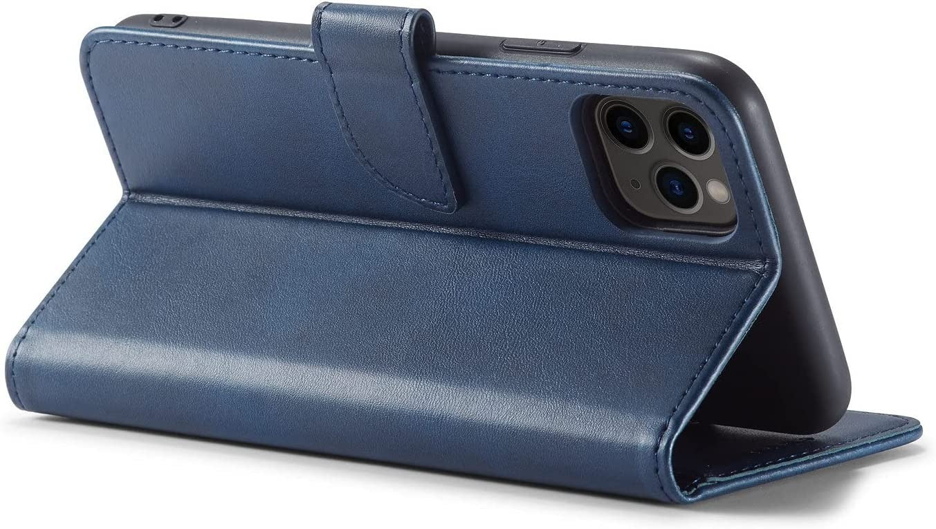 Dėklas Wallet Case Apple iPhone SE 4 mėlynas