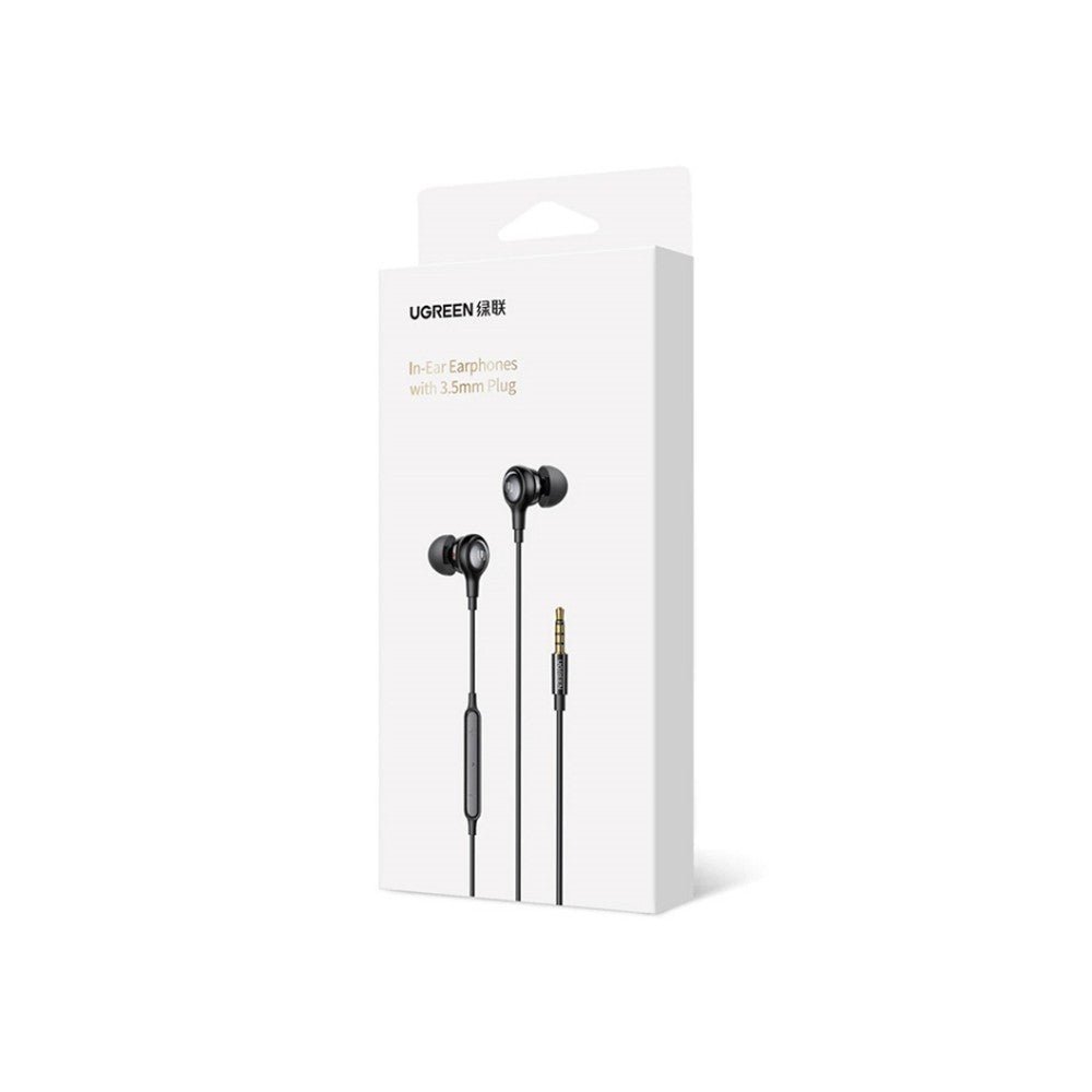 Ausinės Ugreen EP103 3.5mm (30637) juodos