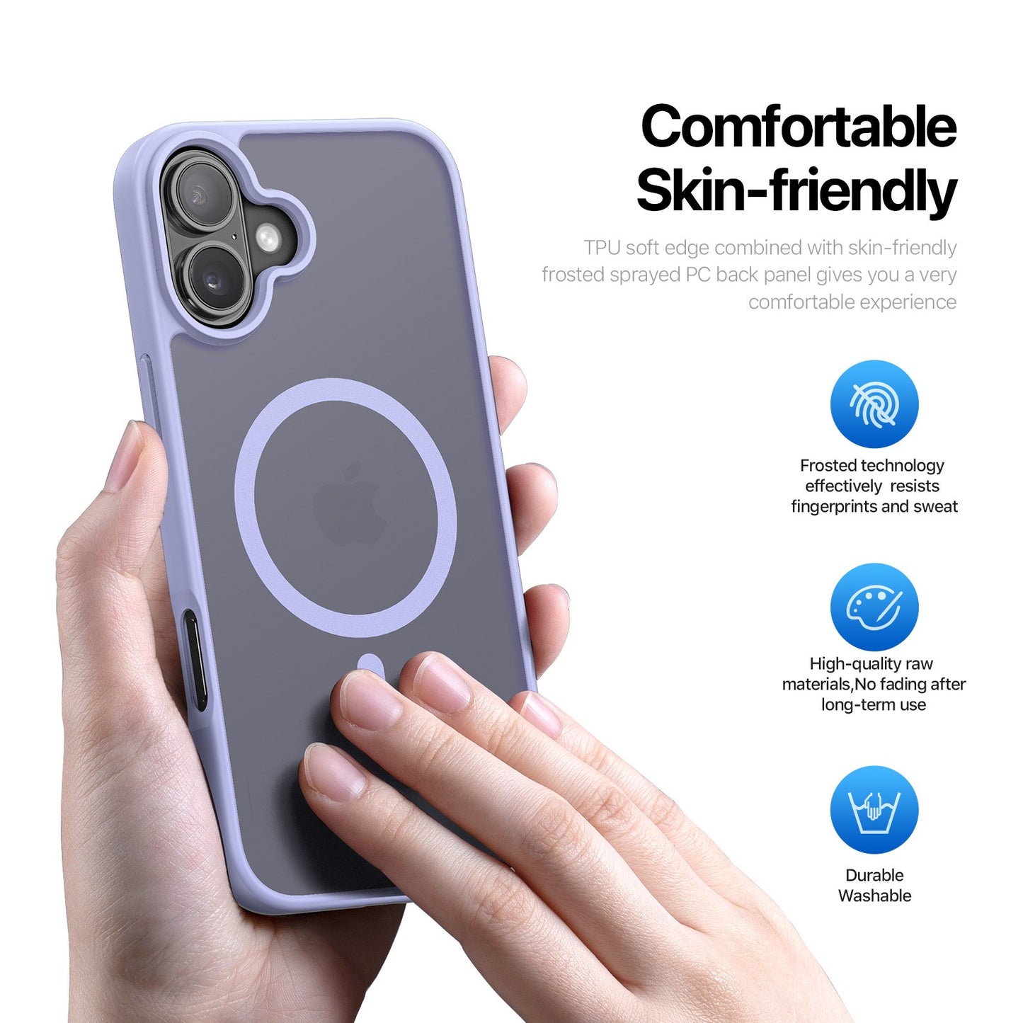 Dėklas Dux Ducis Yind Apple iPhone 16 Plus juodas