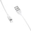 USB kabelis Borofone BX19 USB-A to Lightning 1.0m baltas