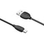 USB kabelis Borofone BX19 USB-A to MicroUSB 1.0m juodas