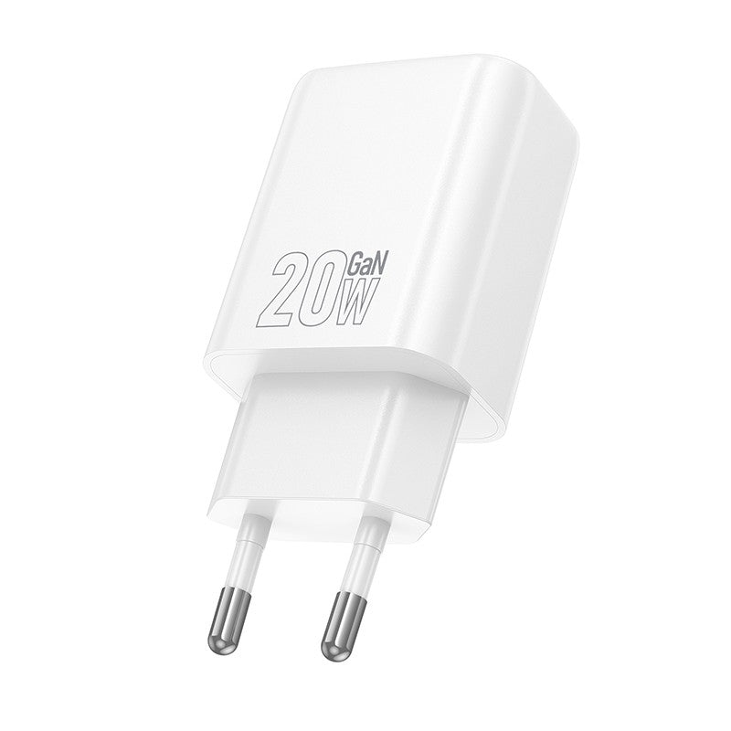 Įkroviklis Hoco N60 20W GaN USB-C baltas