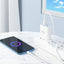 USB kabelis Hoco X83 USB-A to MicroUSB 1.0m baltas