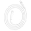 USB kabelis Hoco X93 60W USB-C to USB-C 1.0m baltas