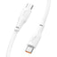 USB kabelis Hoco X93 60W USB-C to USB-C 2.0m baltas