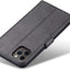 Dėklas Wallet Case Samsung A366 A36 5G juodas