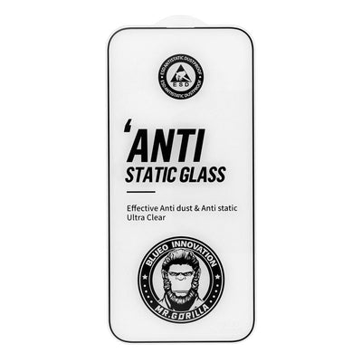 LCD apsauginis stikliukas 5D Mr. Monkey Glass (Strong HD) Apple iPhone 16 juodas