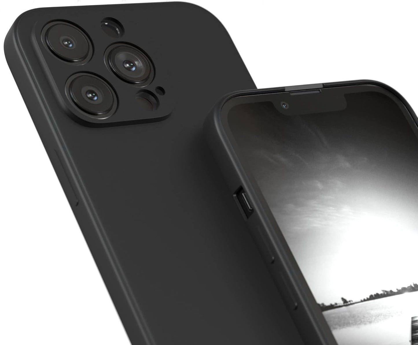 Dėklas Liquid Silicone 1.5mm Xiaomi Redmi Note 14 5G juodas