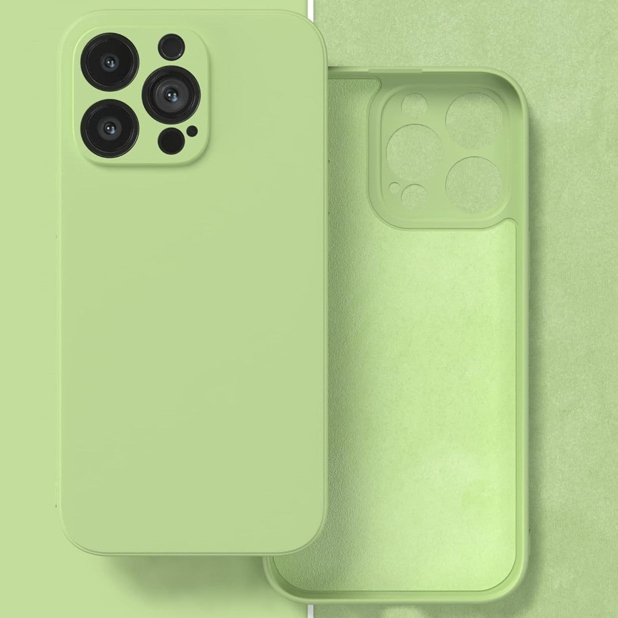 Dėklas Liquid Silicone 1.5mm Apple iPhone 16e mėtinis