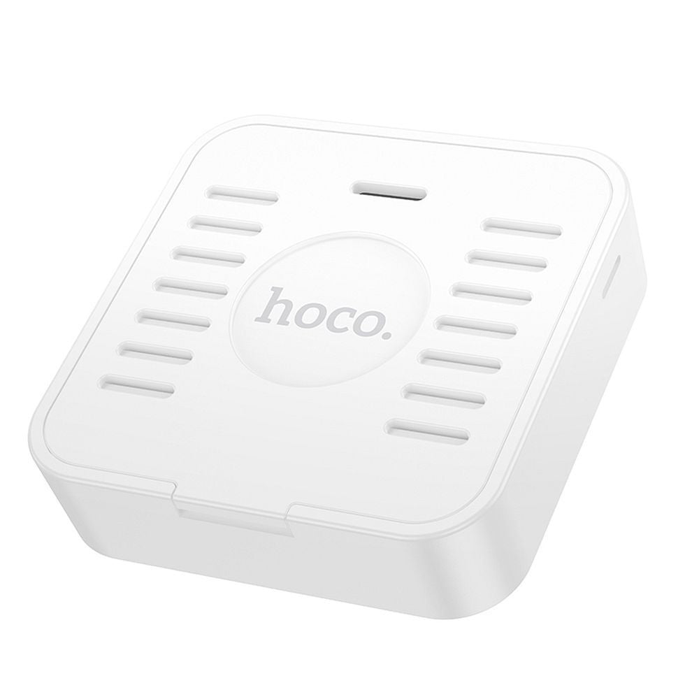Temperatūros ir drėgmės matuoklis Hoco HX40 baltas