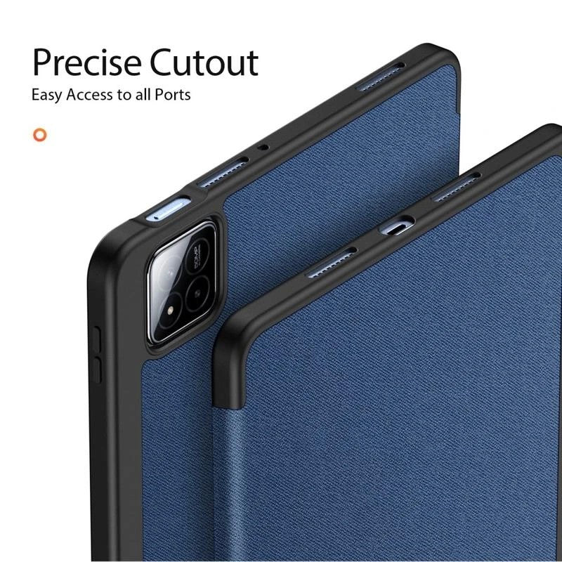 Dėklas Dux Ducis Domo Xiaomi Pad 7/Pad 7 Pro tamsiai mėlynas