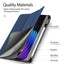 Dėklas Dux Ducis Domo Xiaomi Pad 7/Pad 7 Pro tamsiai mėlynas