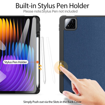 Dėklas Dux Ducis Domo Xiaomi Pad 7/Pad 7 Pro juodas