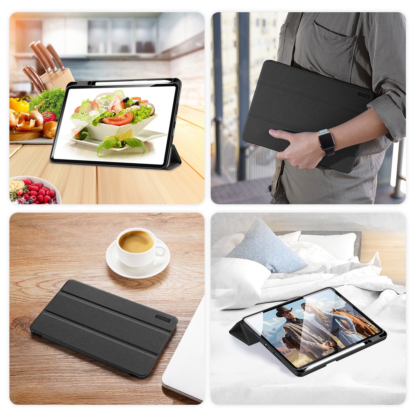 Dėklas Dux Ducis Domo Xiaomi Pad 7/Pad 7 Pro juodas