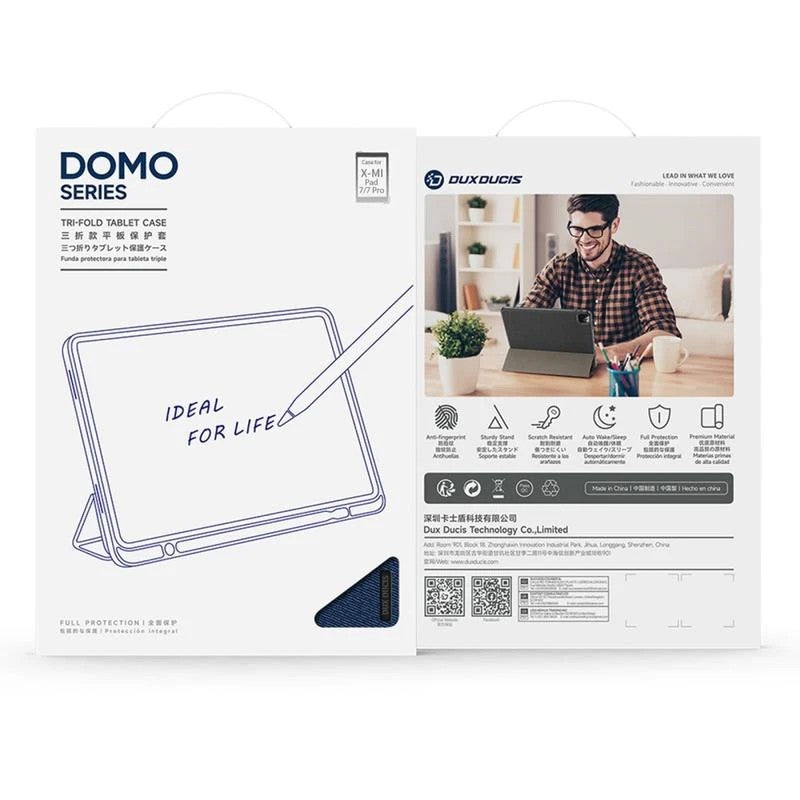 Dėklas Dux Ducis Domo Xiaomi Pad 7/Pad 7 Pro juodas